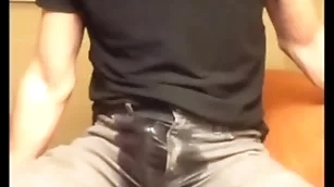 Pissing my pants on a hotel couch