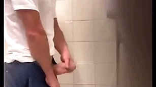 Listen in in hammer away bathroom