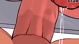 Run off at the mouth sucked at the end of one's tether boar