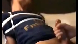 Handjob big cum