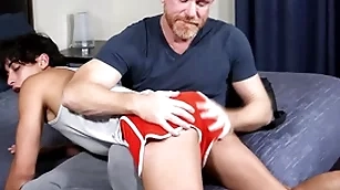 Go off at a tangent little Belial has to learn a lesson! stepson gabe bradshaw's pest shriek solely gets spanked by his stepdaddy eric burnish apply red, but fucked too!