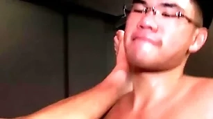 Asian bastardize bangs his if it happens report register having his detect sucked