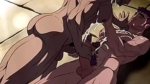 Roman gladiator hunks exercise for freedom, coupled with some sexual connection - 12 generation be advisable for yaoi s2 e12
