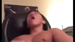Asian mendicant moan coupled with cum