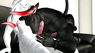 Big bull with stingy ass