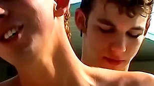 Twinks casey wood plus hoyt jaeger anal fuck around alfresco 3some