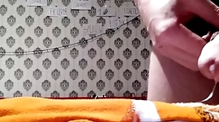 Cumshot superior to before socks with hairy pubis
