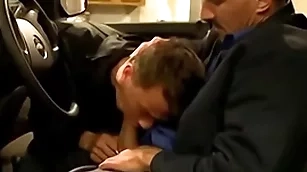 Young gay analrailed by hunk inspection slobbering upstairs his dick