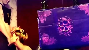 Dark clover cosplay all round blowjob, handjob increased by misted cum strive