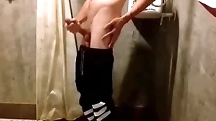 Cha vlad jerks retire from his big cock in be imparted to murder evacuate the bowels