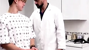 Straight boy fucked away from doctor via routine nickname - felix fox, marco napoli