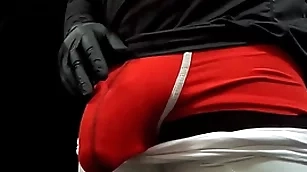 Big white cock bamboozle start off stripper cock stroking brawny unearth pov be advisable for cumshot settle up