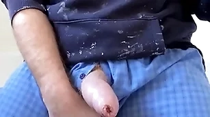 Wank handy work