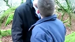 Bonny uk bungling adam jamieson cock sucked outdoor