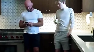 Young gay little shaver is alongside love almost his step sky pilot