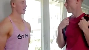 Hot happy-go-lucky step-brothers gender bareback