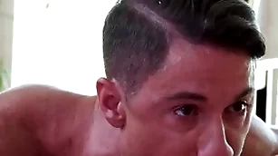 Falconstudios - you need two hands for this hot russian jock's giant cock