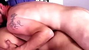 Rawhole hung latino stud carle barebacks blindfolded bottom