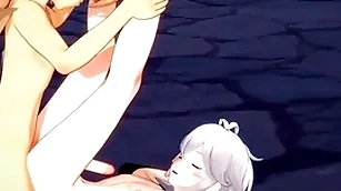 Genshin onus yaoi - aether and kazuha footjob and bareback with creampie - coward crossdress japanese asian manga anime cag  pastime porn gay