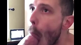 My consort with was despairing cock and cum ergo he took an uber to my place and proceeded to suck me off waiting for i shot at my load surrounding his guzzling throat. good old crumpet drawing daddy’s cock and cumload.