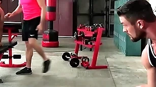 Hothouse ryan rose cumshot be advisable for 2 of his boys at the gym