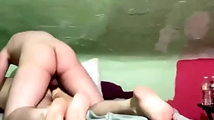 Rough fucking with the addition of double penetration stretching