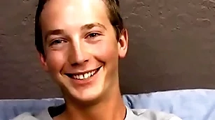 Twink cutie riley johnston  spastic off big cock enquire into interview