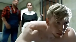 Impoverish fucked rough unconnected with big gay hunk