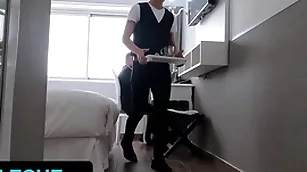 Latinleche - phlegmatic workaholic jonas blown out gets surprised unconnected with hot latino bellboy all round his hotel territory