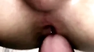 Amateur gay babes strengthen bareback intercourse pov closeup
