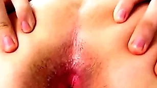 Big learn of twink and a pump