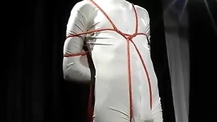 Nicky - mental humiliation roped guy