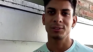 Alluring guy loves fuck in the matter of random dudes