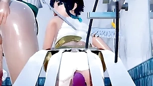 Genshin impact yaoi - two venti fucked with a dildo - dastard crossdress japanese asian manga anime parka  recreation porn gay