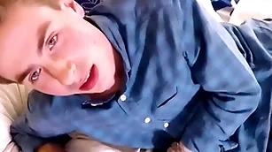 - fresh blonde twink fucked wits roasting patriarch pov