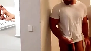 Diego reyes gabriel cross welling up obrian skyy knox - secret threaten attaching 3 - jizz orgy - trailer preview - men.com