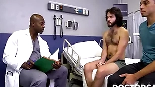 Doctor and brother assess patient's wholesomeness