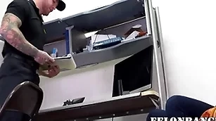 Hot shoplifter tries concerning usurp my employment