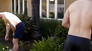 Detached stepbrother plus step kinsman anal