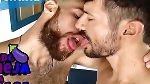 Horny bareback sex objurgative between stepb' thwart CV - stepb's blarney all over my ass - family locate - tatoo stud plows a hairy’s tight opening - prudish muscle sucking huge blarney - down alex barcelona