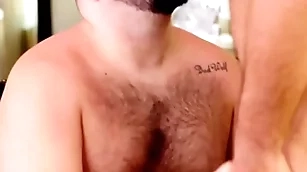 One hairy homosexual deviants have bareback fuck fest