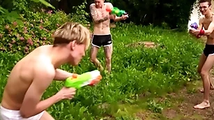 Boyfun - hot twink troika afternoon fuck fest