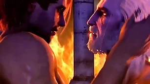Short: hairy romantic dealings wits the fire