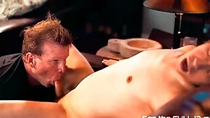 Brock blows added to swallows femboy scotty - tr