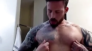 Blissful by oneself nipple marvel at