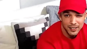 Str8 chaser: pizza delivery / men / nic sahara  / stream brisk at  www.sexmen.com/str8