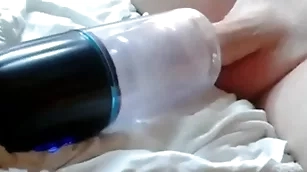 Sex toy fucked and sucked my soul with my cum