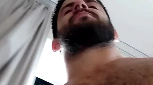 Hot big dicked cocksure neighbor is an exhibitionist - rafter