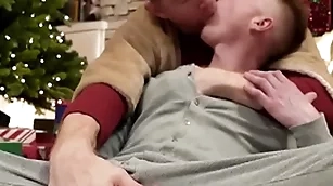 Wee stepson richie did his stepdad on christmas period before