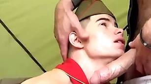 Tight dense twink enjoying big meaty cock in mouth and in hole bareback-scoutboys.net